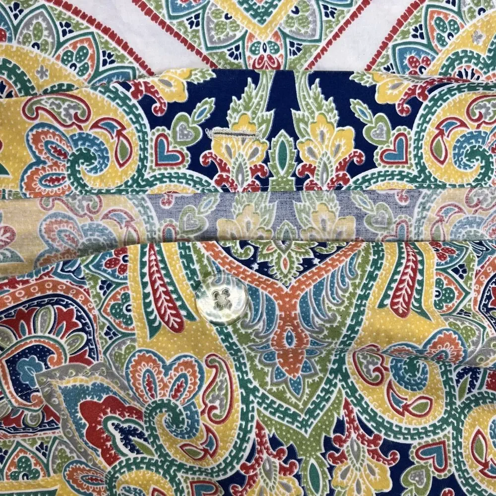 Pottery Barn Caesarea Israel Full/ Queen MultiColor Duvet Cover Set 2 Shams Boho